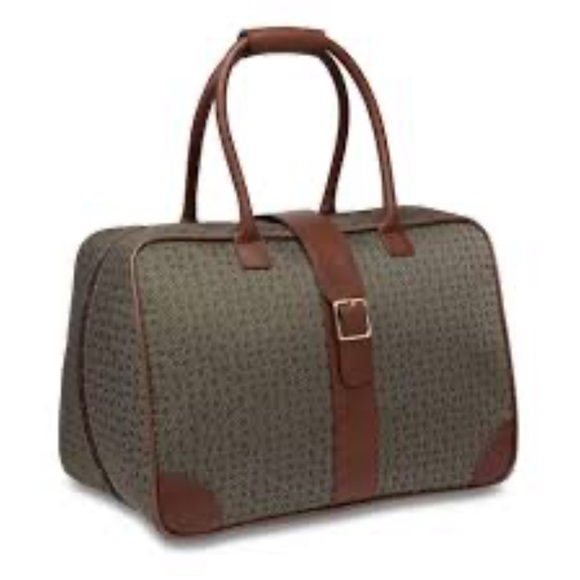 Hartmann Wings Jacquard Diamond Overnight Satchel - Picture 1 of 13